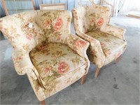 2-floral chairs