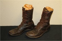 U.S. WW2 ID'd Combat Boots - Goodyear Soles