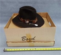 Boyd's Hat Co. Cowboy Hat Size- 6 3/4