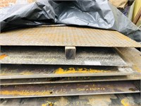 4 Pieces Steel Plate
