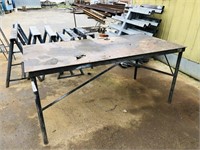 Steel Welders Bench, 1.8m x 1m