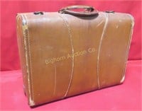 VTG Hartmann Knockabout Leather Suitcase