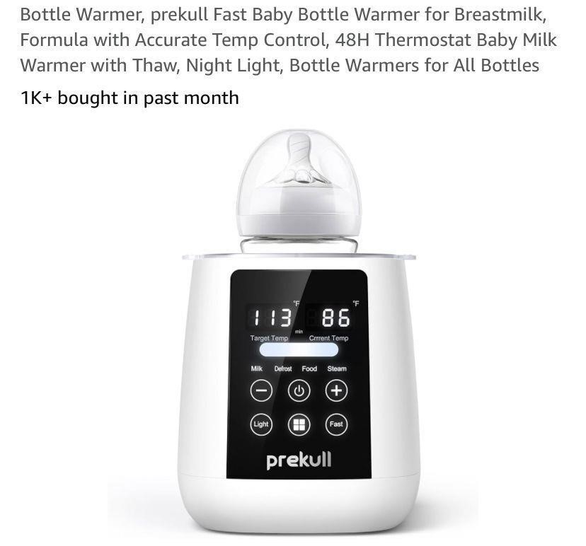 Bottle Warmer, prekull Fast Baby Bottle Warmer