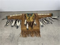 Native American Wall Hanging 64"L x 31"H