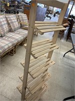 Wooden Shelf Unit 16.5 x 52.5 x 8.5 inches
