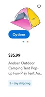 Tent Pop-up Fun-Play Tent Automatic Instant Tent