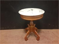Accent Table w/Stone Top 14"x14"x18" tall
