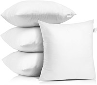 4 Pack Pillow Inserts - Throw Pillow Insert 26x26