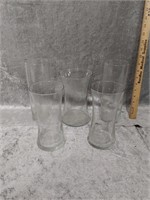 Glass Vase Lot (5)