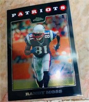 Collectors Trading Card Randy moss Patriots #TC74