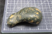 14.3oz river polished Jade? With mineral inclusion