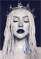 Christina Aguilera Autograph Photo