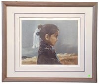 Ray Swanson Framed Lithograph