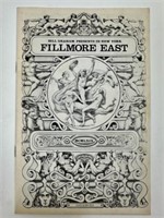 1969 BILL GRAHAM PREENTS - FILLMORE EAST PROGRAM