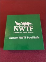 Custom NWTF Pool Balls