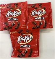 3x Kit Kat Minis Unwrapped Resealable Chocolate