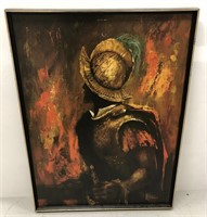 Large Framed Don Quixote Print By Keynaldo,