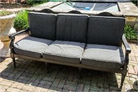 Frontgate 3-Cushion Outdoor Sofa, 75"Long