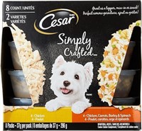Cesar Simply Crafted Chicken 8x37g