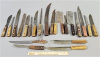 Early Kitchen Knives & Cleavers