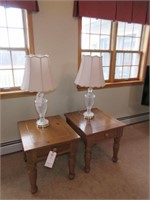 (2) "Broyhill" End Tables (lamps sell separate)
