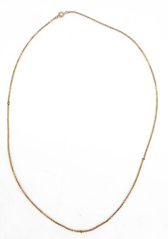 (KC) 10K Rose Gold Chain