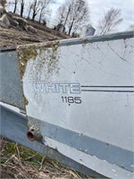 White 1185 Loader w/ 7 ft Bucket