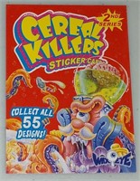 Cereal Killers Sticker Cards 2nd Series Promo card