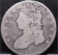 1836 BUST HALF DOLLAR G