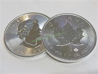 1 oz Silver Maple Leaf Bullion Coin