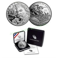 2016 Mark Twain Silver Commemorative Proof in OMB