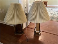 Pair of table lamps