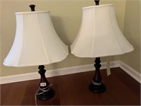 Pair of table lamps