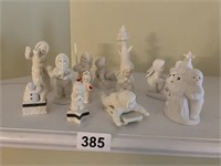 Collection of Snow Baby & other figurines