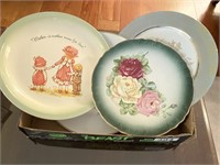 Lot of 4 plates, Mothers Day, 35th Anniversary,