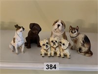 Lenox & Napcoware Dog & Cat Figurines