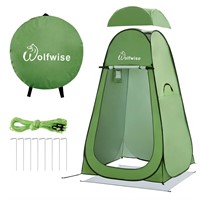 WolfWise Pop Up Privacy Shower Tent Portable Outdo