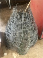 Garden Supplies: Wire Baskets, Tomato Cages