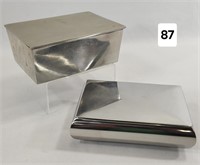 Swedish Silver Cigarette Box