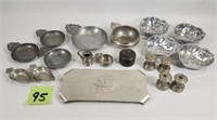 Wallace Pewter Finger Bowls