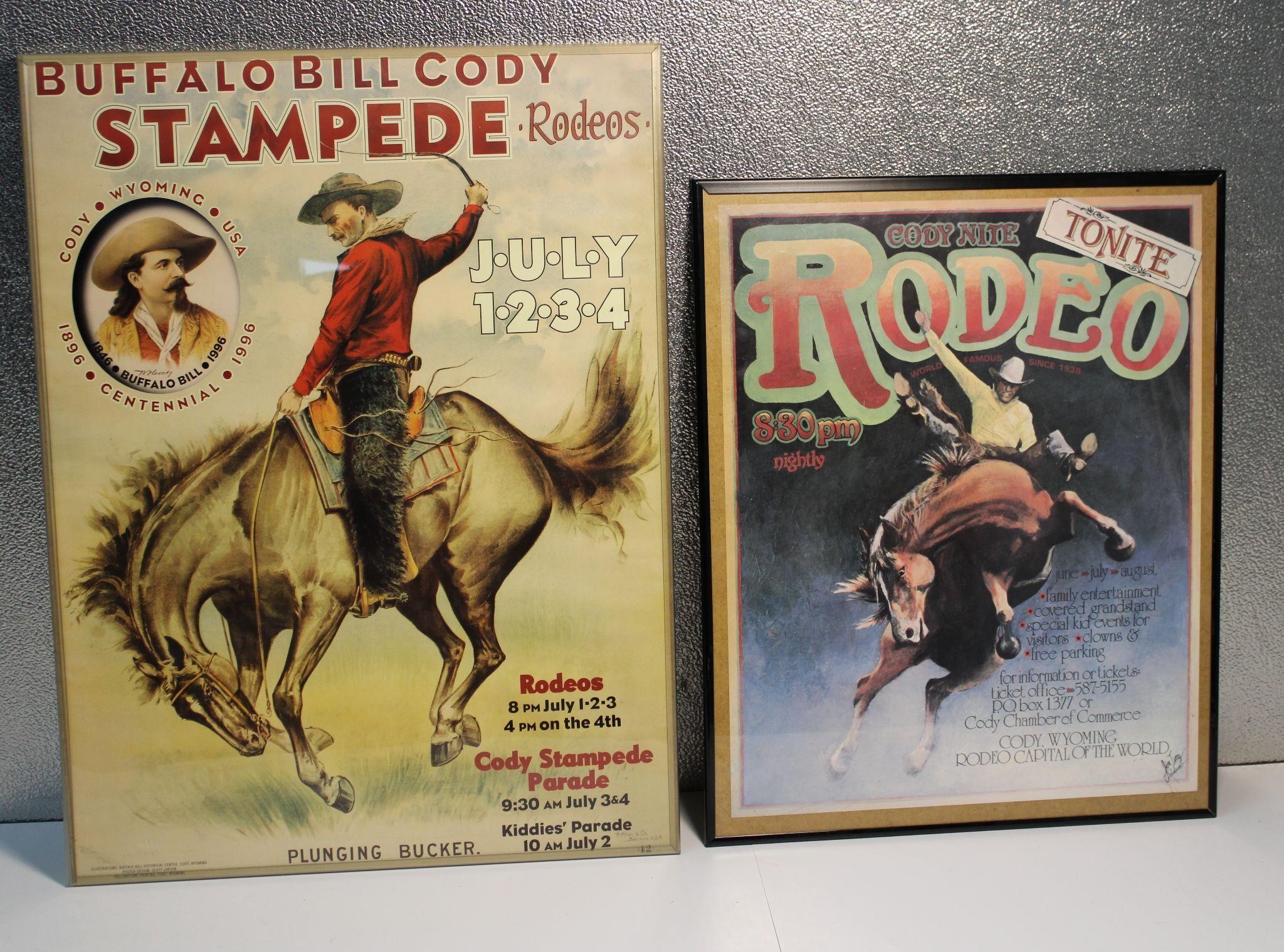 Buffalo Bill Cody Stampead & Rodeo Poster