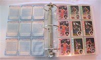 Book of sports cards
