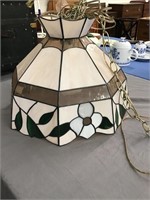 Retro Stained Glass Dining Table Lamp Shade