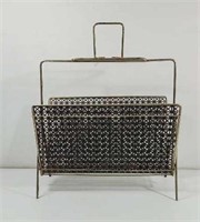 MCM Metal magazine rack