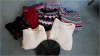 ASSORTMENT OF KNIT SWEATERS