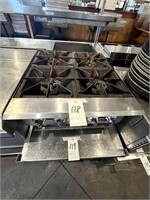 KINTERA S/S 4-BURNER COUNTERTOP HOT PLATE