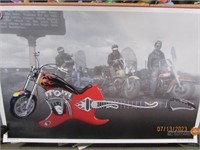Poster MJ Guitar Speedster Harley 36X22