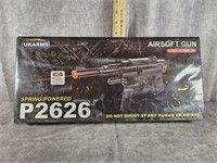 UKARMS SPRING POWERED P2626 AIRSOFT GUN NEW