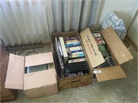 STATIONARY, DVDS, VHS