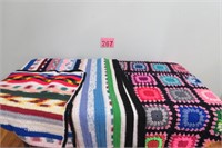 Handmade Crocheted Blankets Twin Size